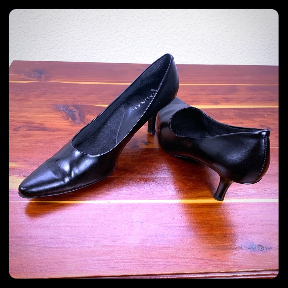 Hannah Black Heels
